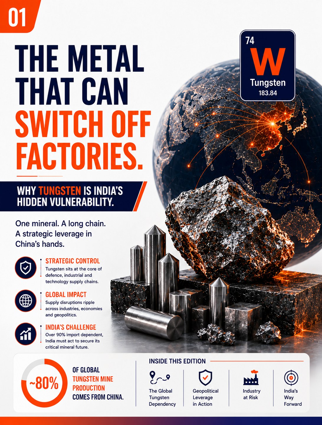 First page of the Metal That Can Switch Off Factories report