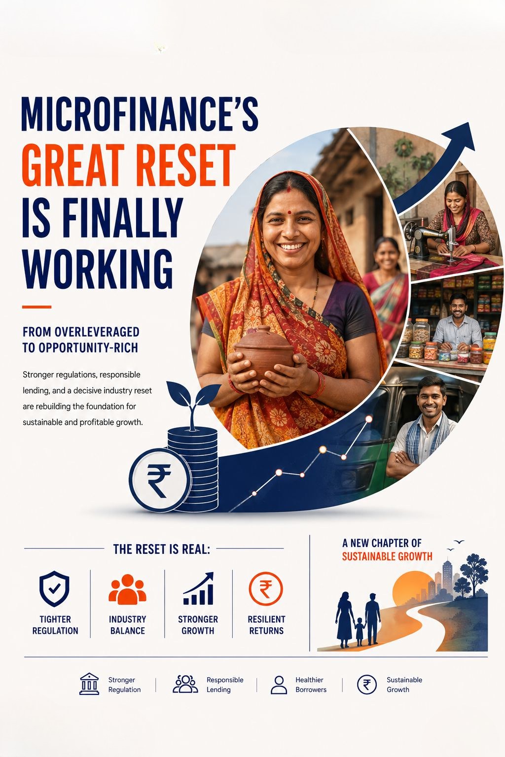 First page of the Microfinance Sector Update report