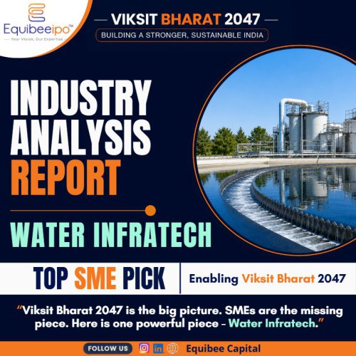 First page of the Industry Report Water Infra report